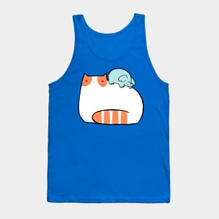 Big Cat and Little Elephant Tank Top